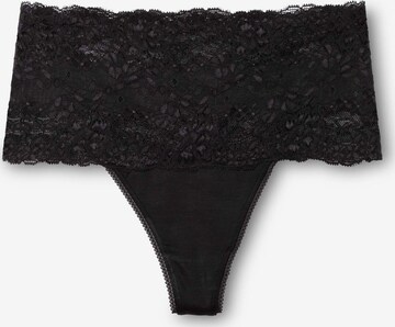 CALIDA Thong in Black: front