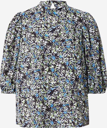 SISTERS POINT Blouse 'VENTIA' in Blauw: voorkant