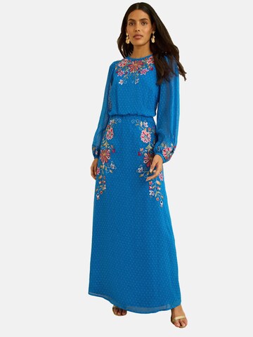 love & roses Kleid in Blau: Vorderseite