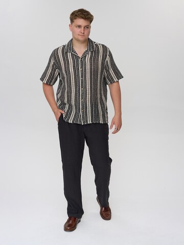 Dxnmxrk Loosefit Broek 'DXGaston' in Zwart