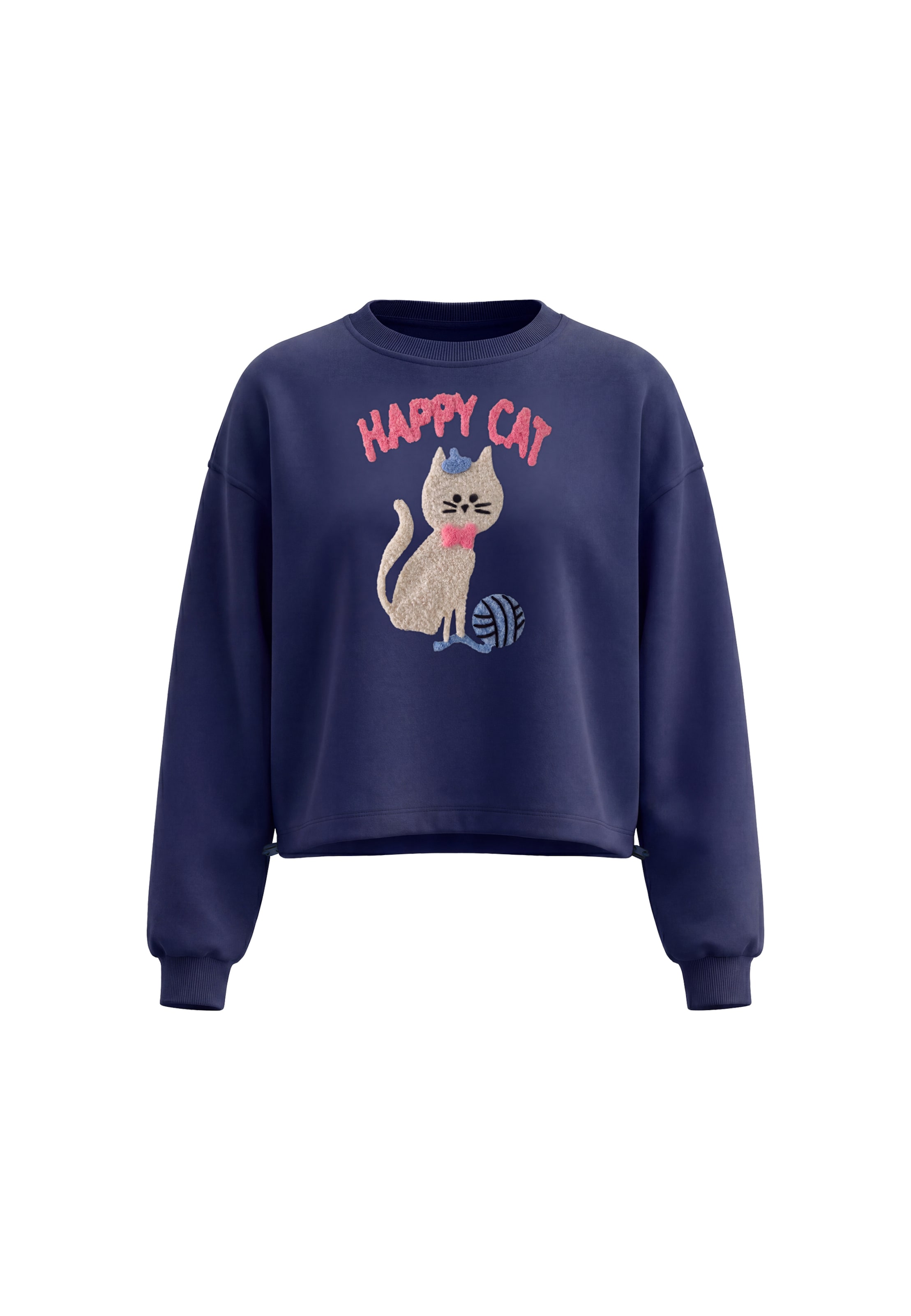 MYMO Sweatshirt in Blau: Vorderseite