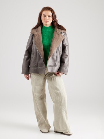ONLY Carmakoma Sweter 'CARKATIA' w kolorze zielony