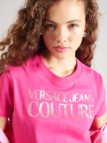 T-shirt Versace Jeans Couture en rose