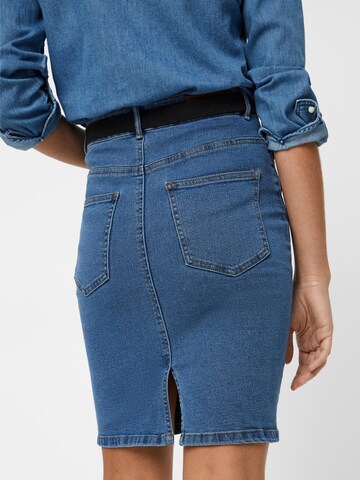 VERO MODA Sukně – modrá