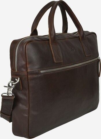 ADAX Document Bag 'Tobias' in Brown