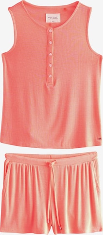 Next Pyjamashortsit värissä oranssi: etupuoli