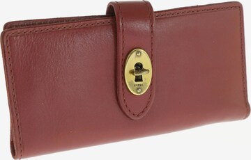 FOSSIL Small Leather Goods in One size in Red: front