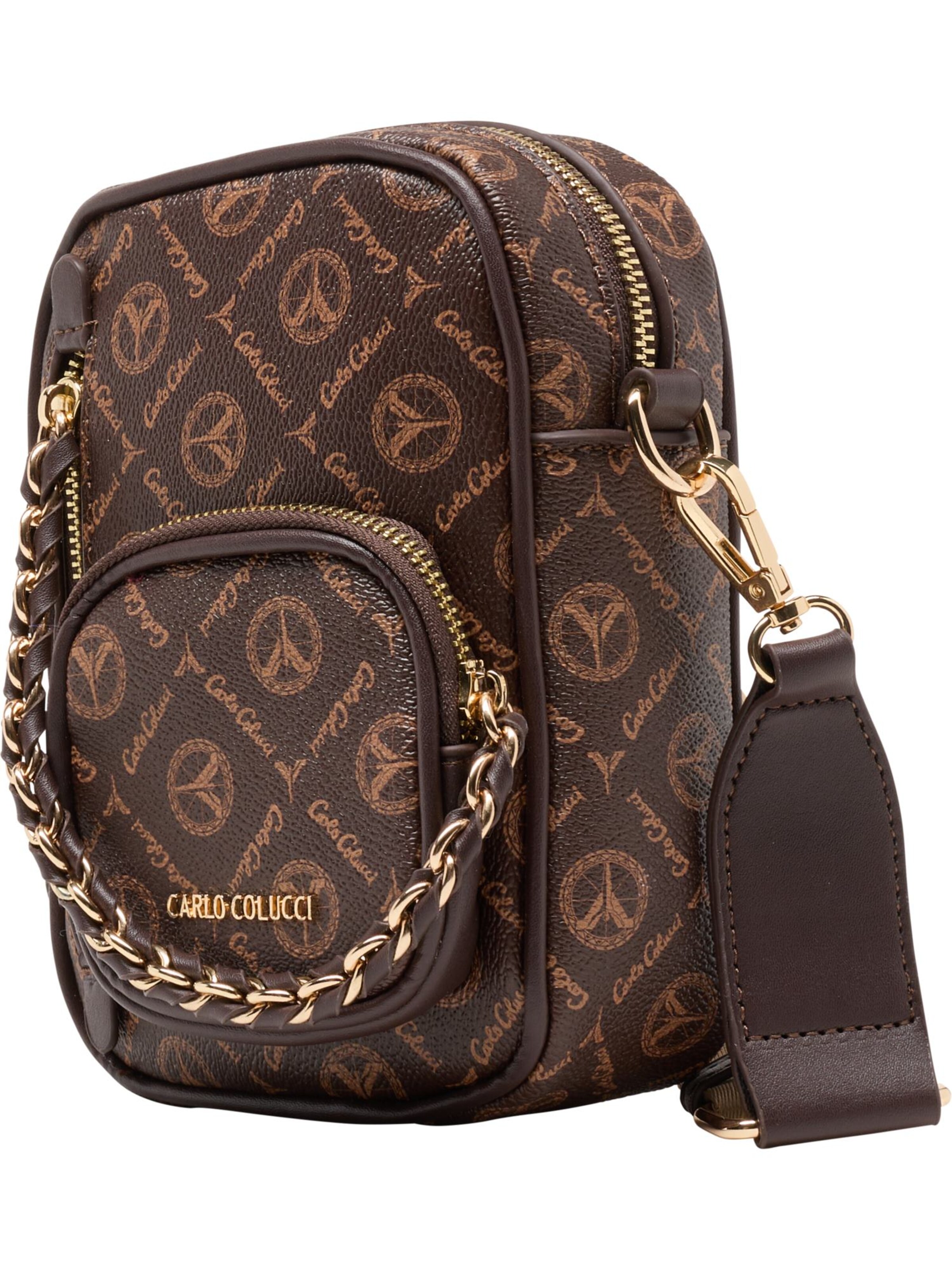 Carlo Colucci Crossbody bag in Brown