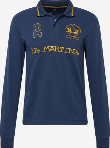 La Martina Shirt in Blue: front