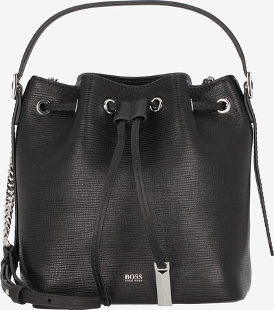 BOSS Casual Poche ventrale en noir, Vue avec produit