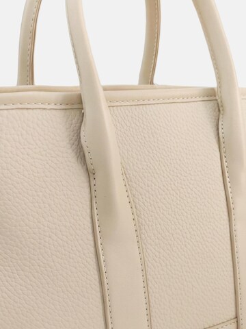 Borsa a spalla 'Borsa a Spalla Donna PVC Gianmarco Venturi con Zip e Cuore' di GianMarco Venturi in beige