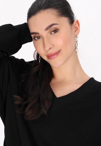 faina Athlsr Sweatshirt in Schwarz