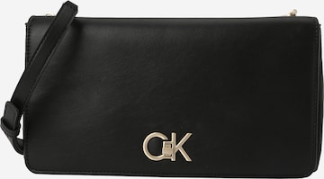 Calvin Klein Клатч в Черный: спереди