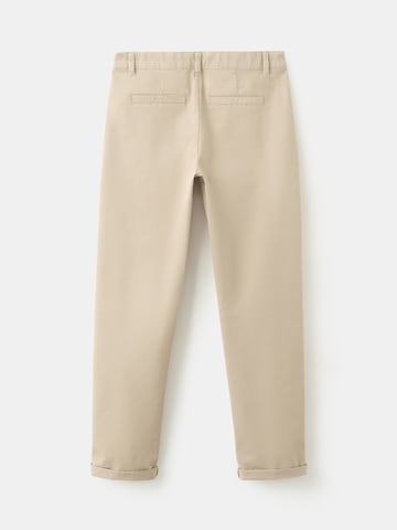 MANGO KIDS Slimfit Hlače 'RPICCOLO' | bež barva