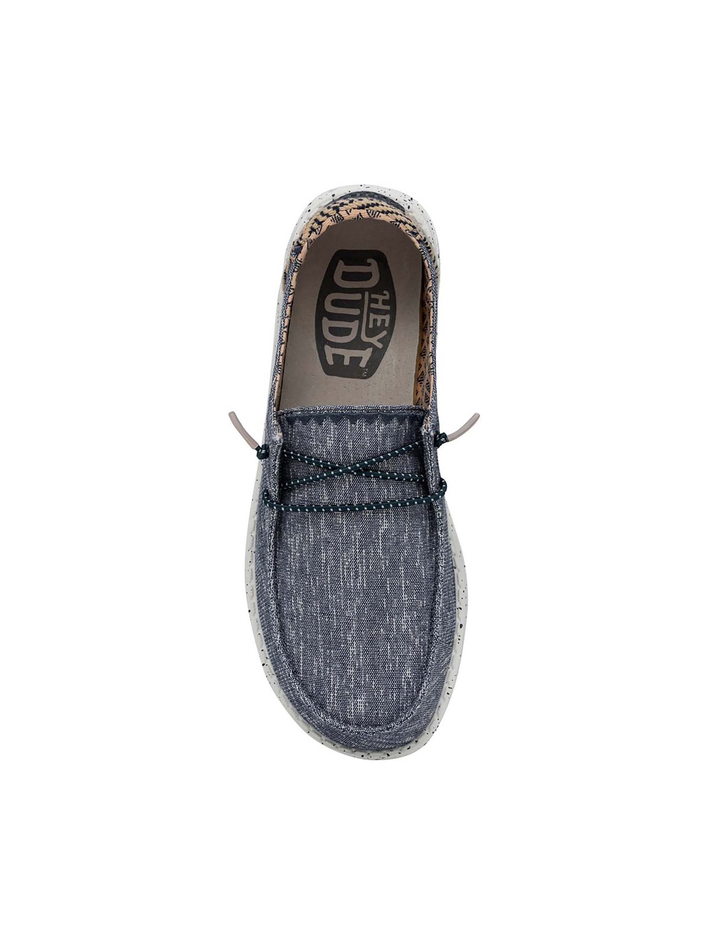 HEY DUDE Instappers 'Wendy Chambray' in Blauw