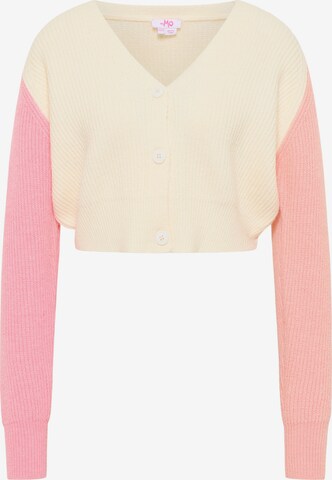 MYMO Knit Cardigan 'Nolie' in White: front