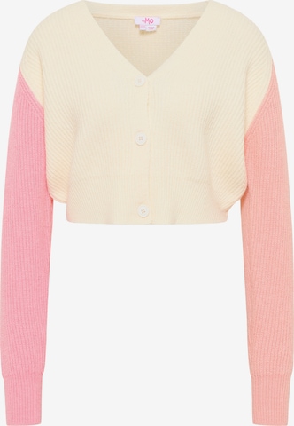 MYMO Knit cardigan 'Nolie' in White: front