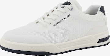 TOM TAILOR Trampki niskie w kolorze biały: przód