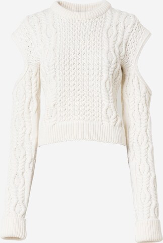 Dondup Sweater 'GIROCOLLO' in Beige: front