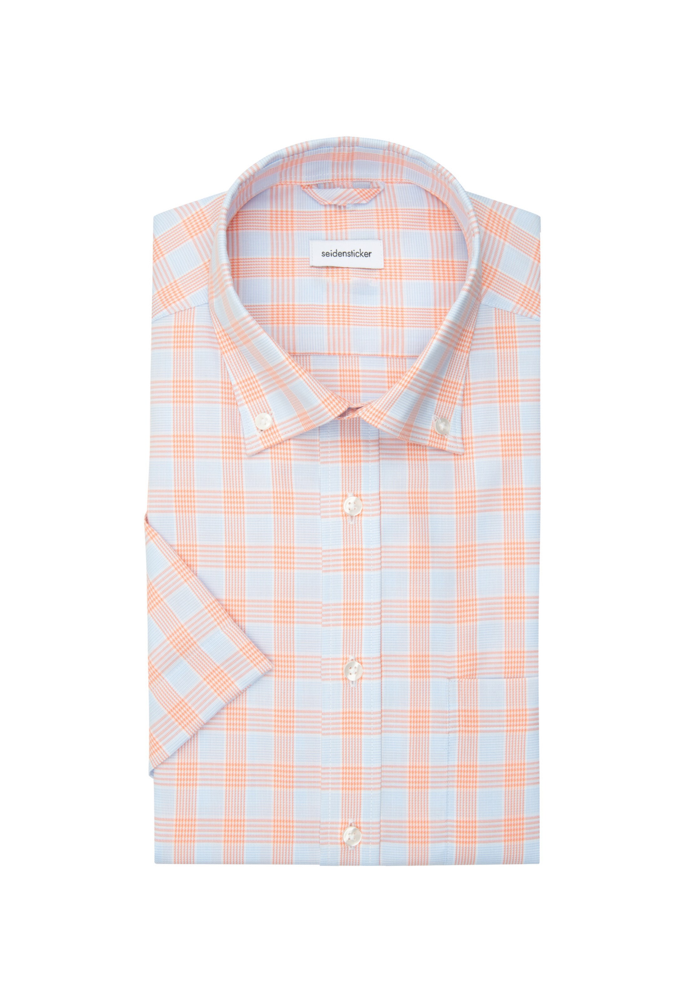 SEIDENSTICKER Regular fit Zakelijk overhemd in Oranje