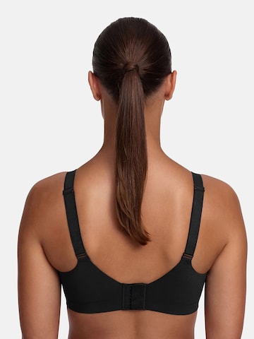 cfab Push-up Behå 'Seamless Compact Push-Up BH' i svart