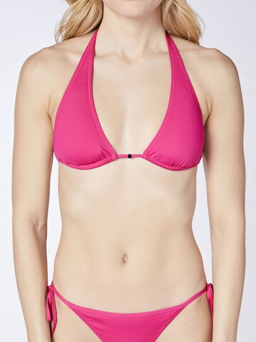 CHIEMSEE Triangel Bikinitop 'Luela' in Pink