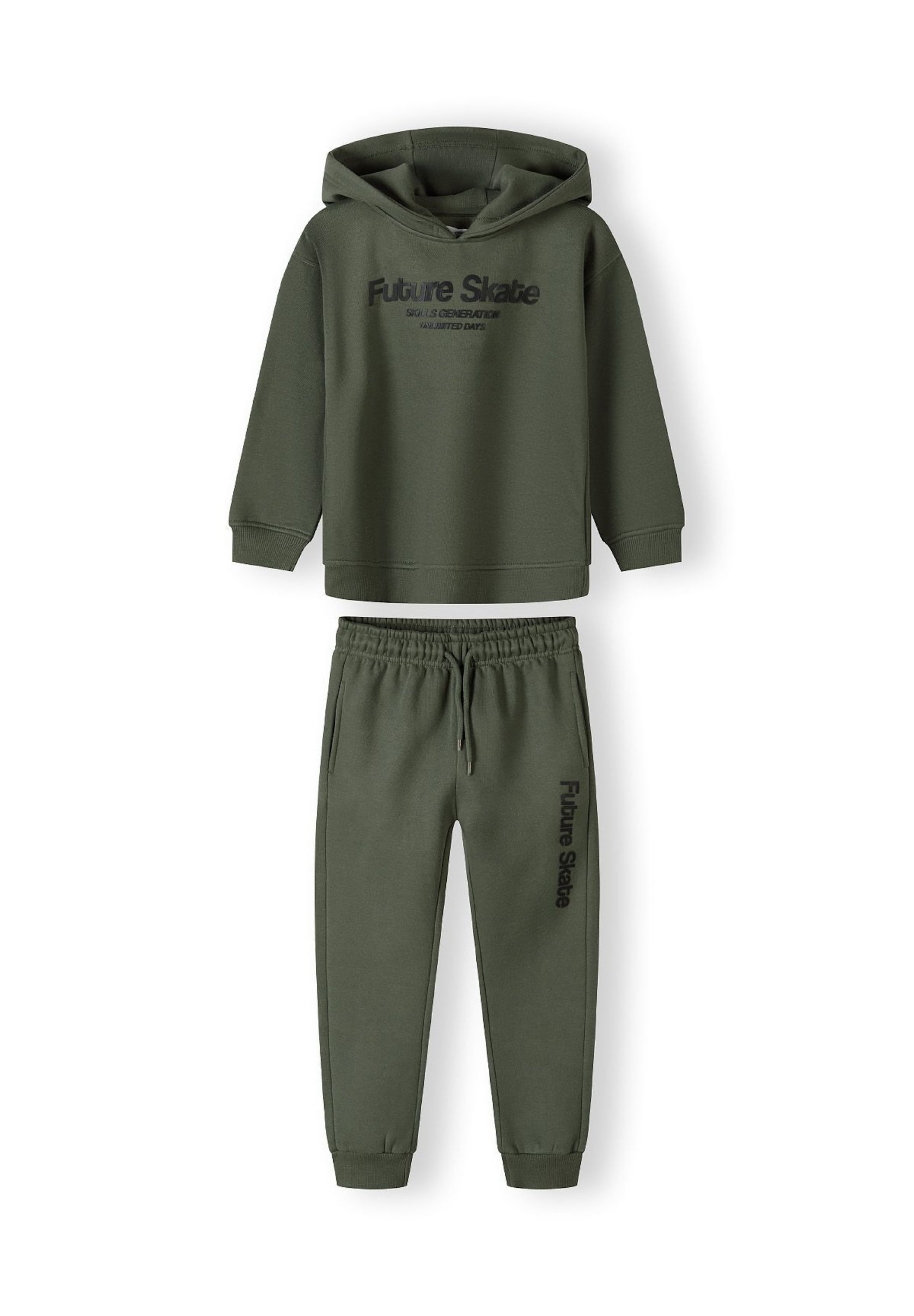 MINOTI Joggingová súprava - Zelená: predná strana