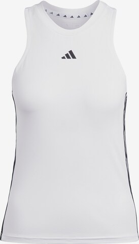 ADIDAS PERFORMANCE Sporttop 'Essentials' in Weiß: predná strana