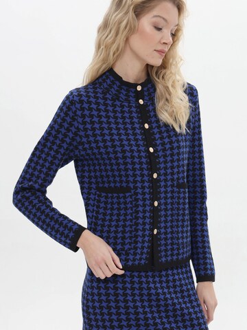 Passioni Strickjacke in Blau