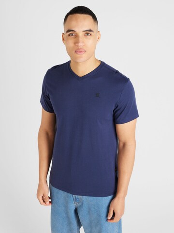 G-Star RAW - Camiseta en azul: frente