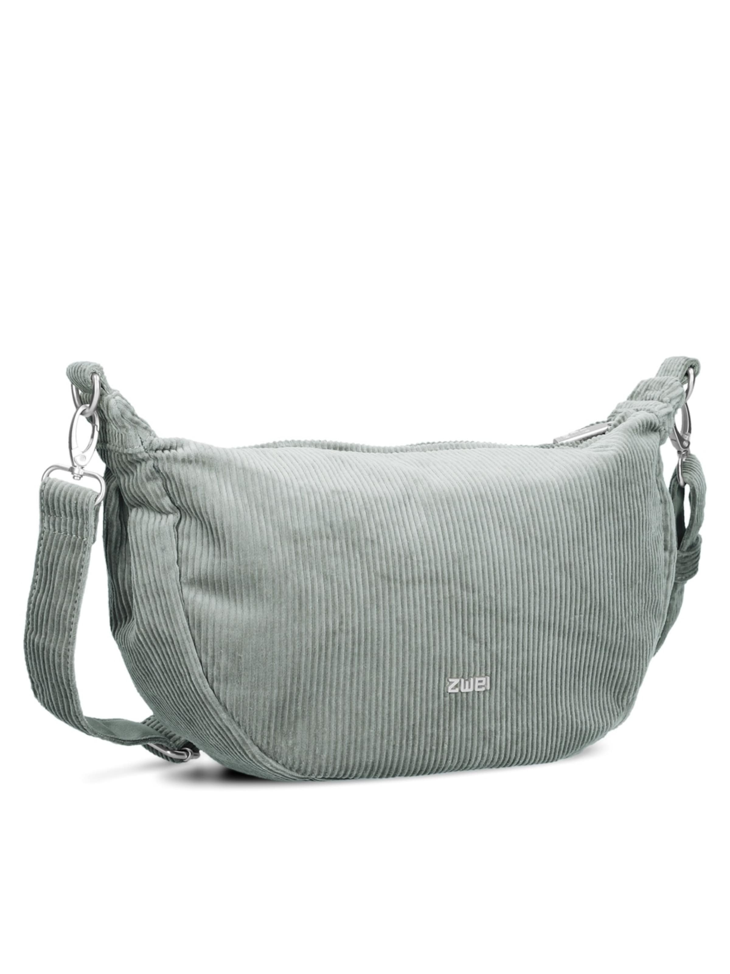 ZWEI - Bolso de mano 'MADEMOISELLE.M M70' en gris: frente