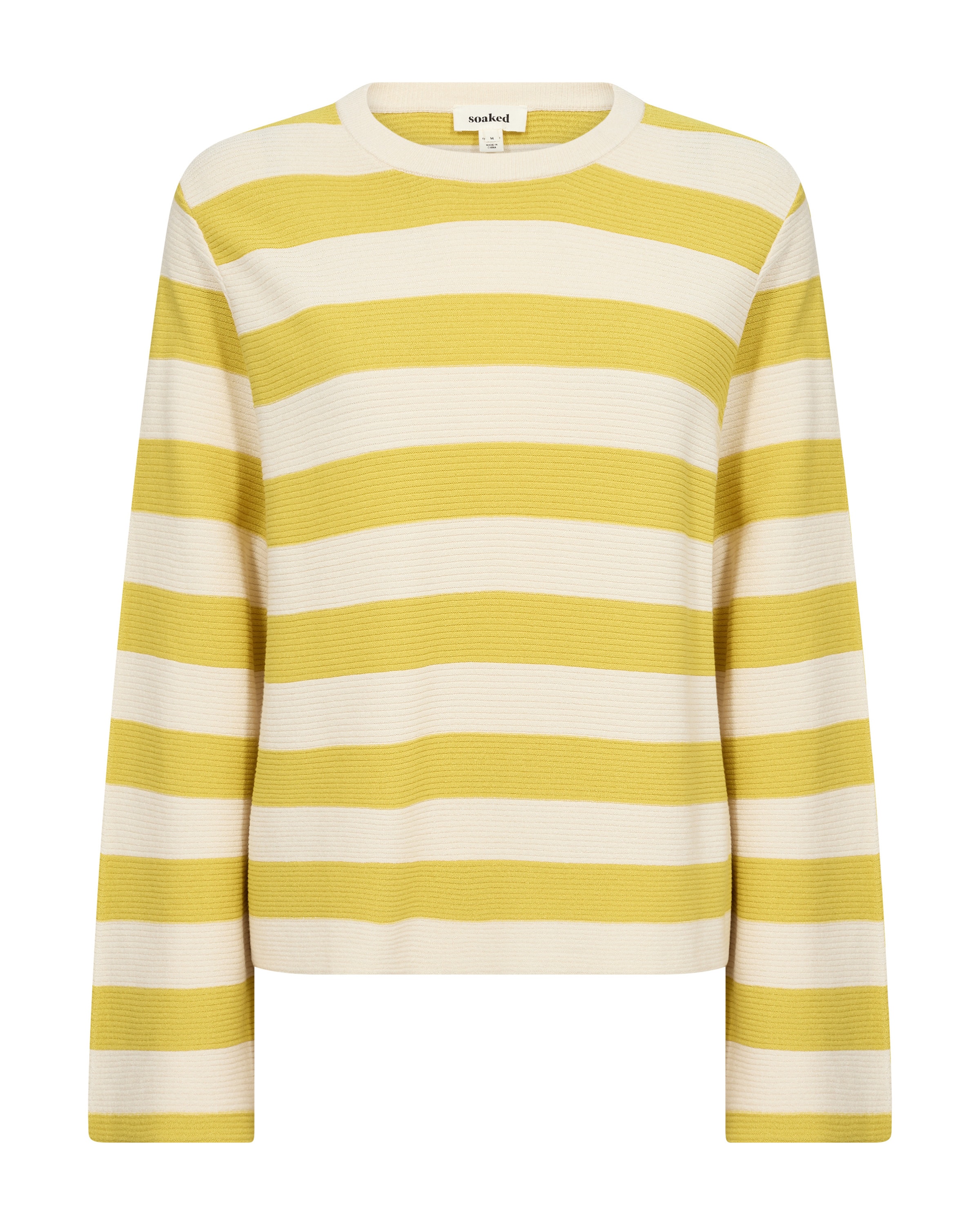 SOAKED IN LUXURY Pullover 'SLLidya' in Gelb: Vorderseite