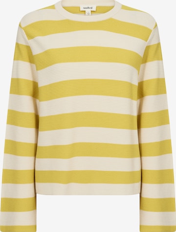 Pull-over 'SLLidya' SOAKED IN LUXURY en jaune : devant