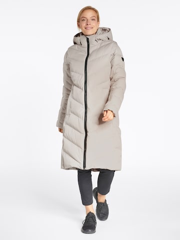 ZIENER Outdoor Coat 'TELSE' in Beige