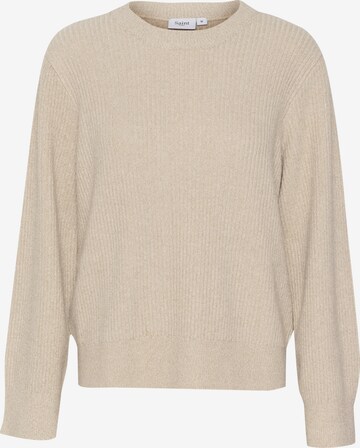 Pull-over 'Aika' SAINT TROPEZ en beige : devant