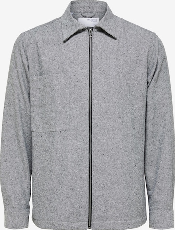SELECTED HOMME Between-Season Jacket in Grey: front
