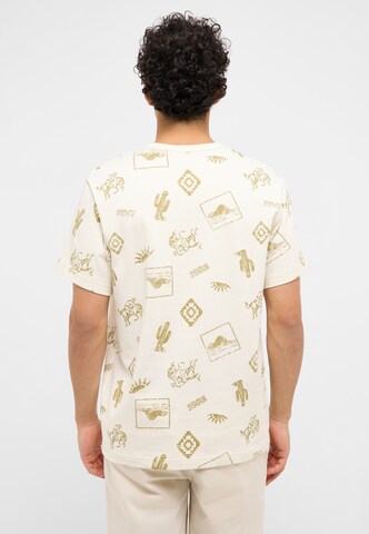 MUSTANG Shirt 'Akron' in Beige