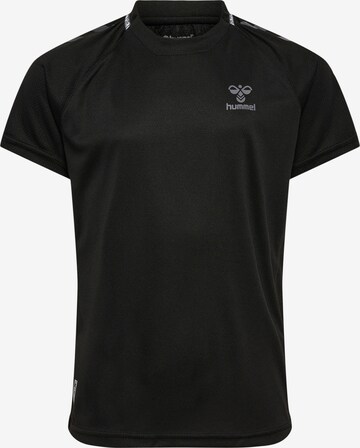 T-Shirt fonctionnel 'ONGRID' Hummel en noir : devant