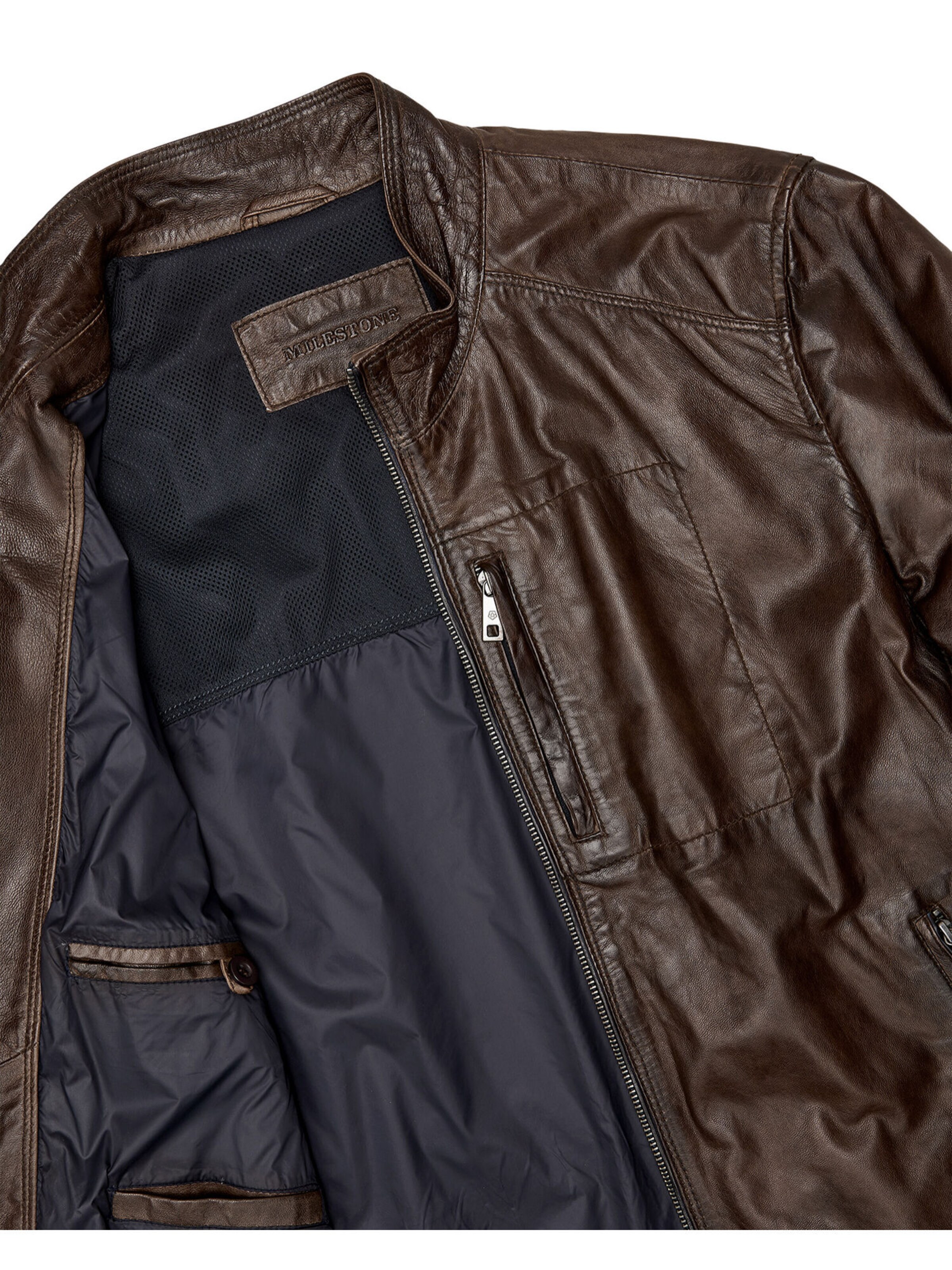 Veste mi-saison 'MSJumper' MILESTONE en marron