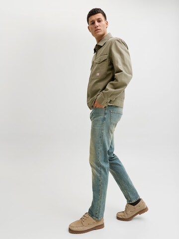 JACK & JONES Tapered Jeans 'JJIMIKE JJORIGINAL' i blå