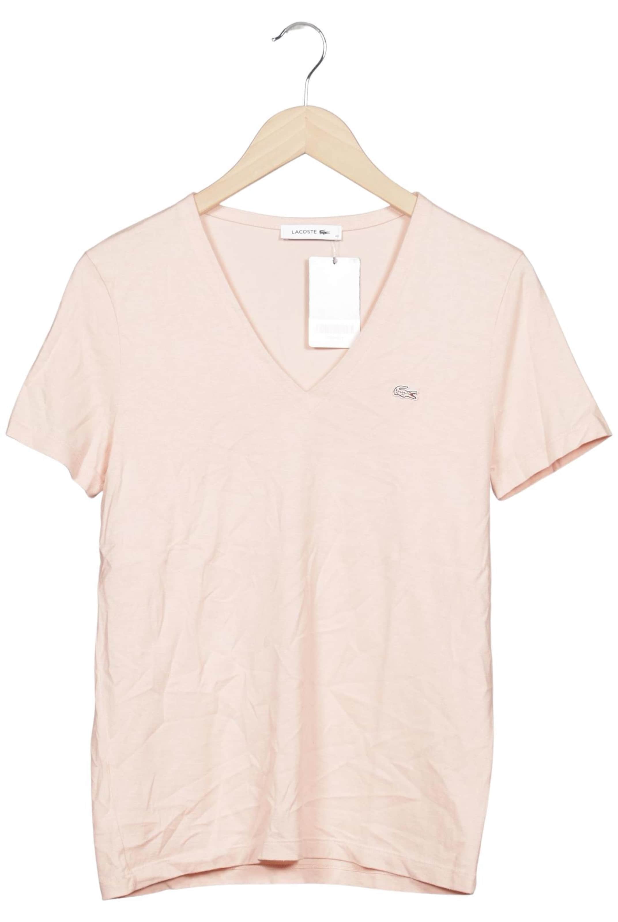LACOSTE Top & Shirt in M in Pink: front