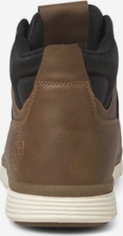 JACK & JONES Lace-Up Boots 'JOINER' in Brown