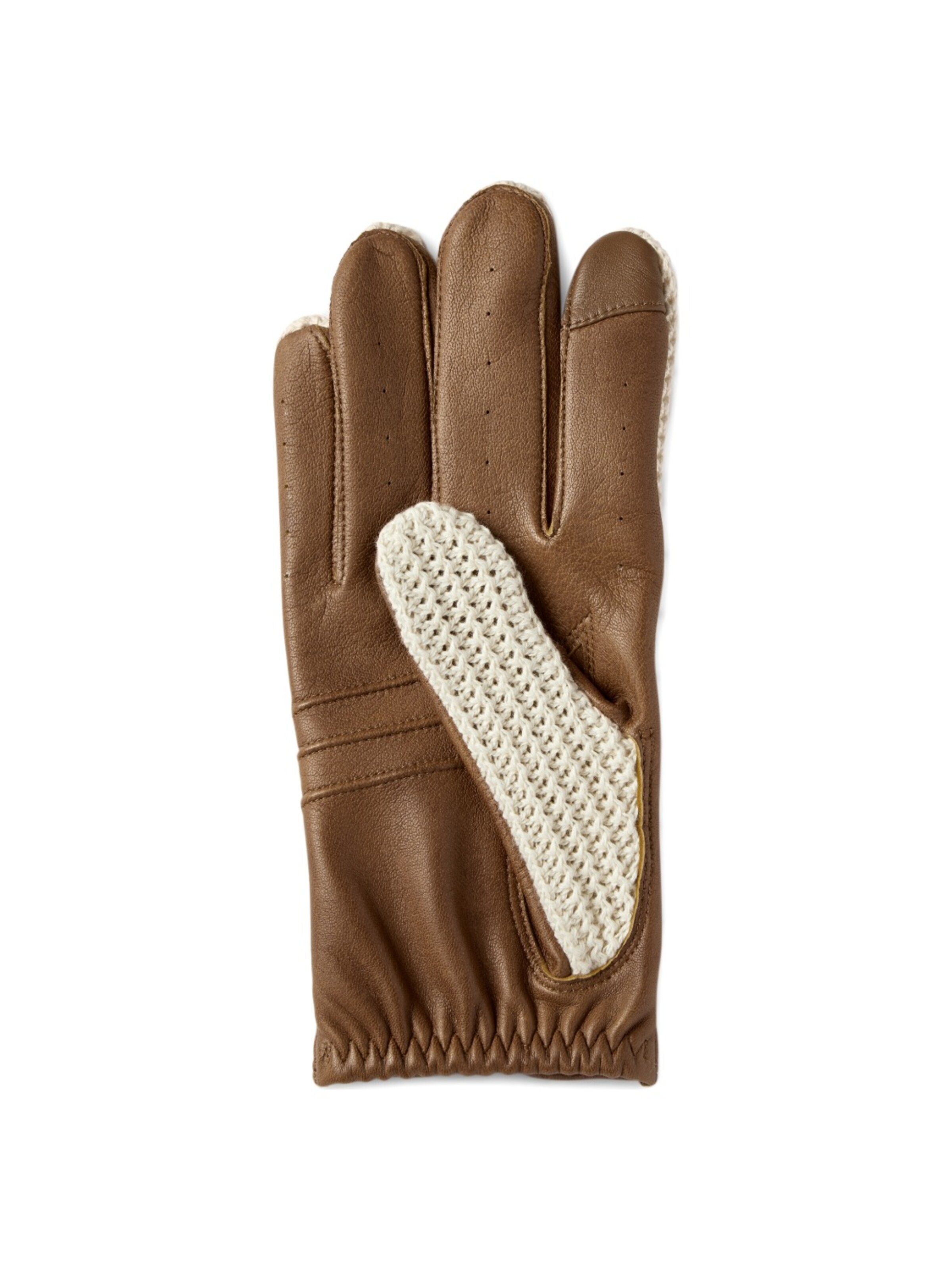 Fawler Fingerhandsker 'Thiem' i brun