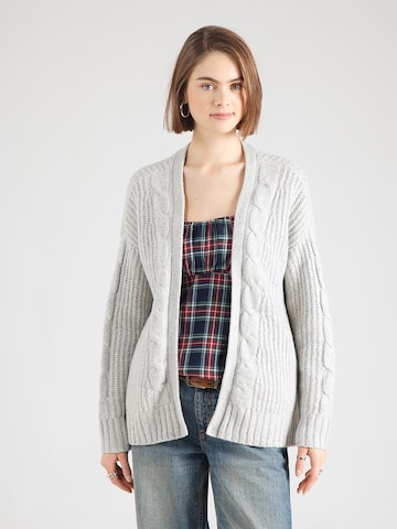 Cardigan HOLLISTER en gris : devant
