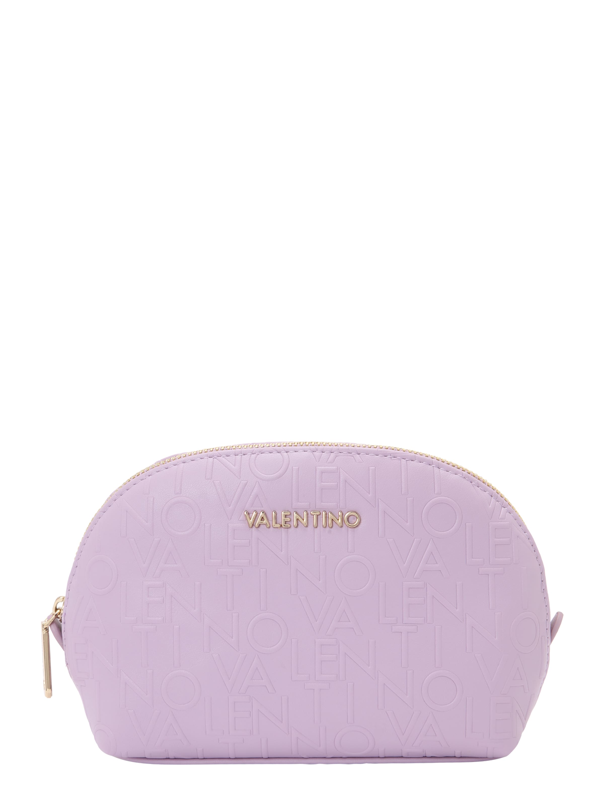 Beauty case 'BEAUTIES' di Valentino Bags in lilla: frontale
