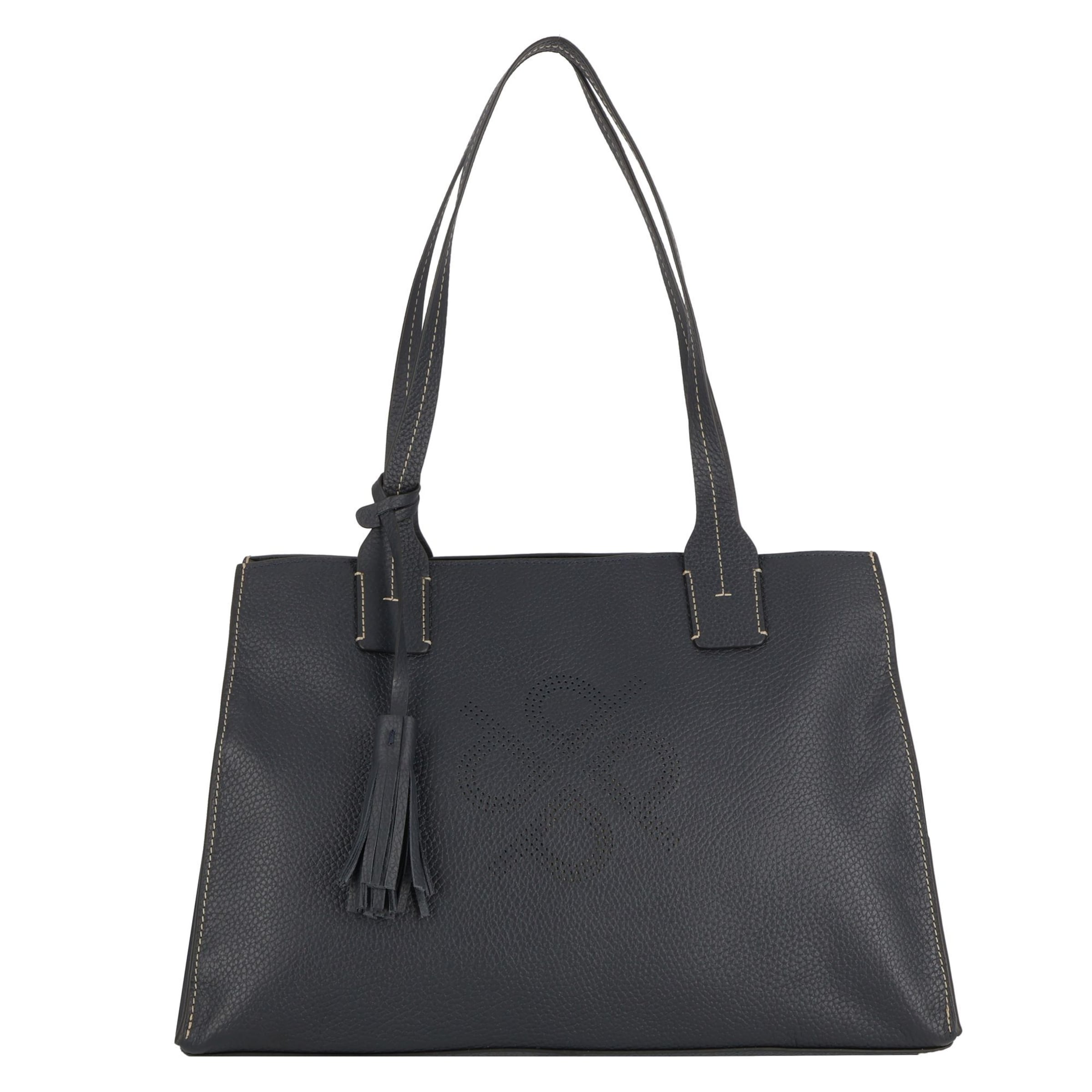 Sac bandoulière 'Peephole' Picard en bleu : devant