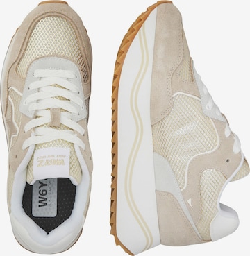 W6YZ Schnürschuh 'DEVA W.' in Weiß: Vorderseite