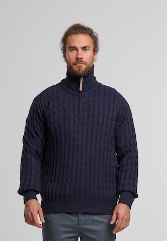 Pull-over 'Rufus' INDICODE JEANS en bleu : devant