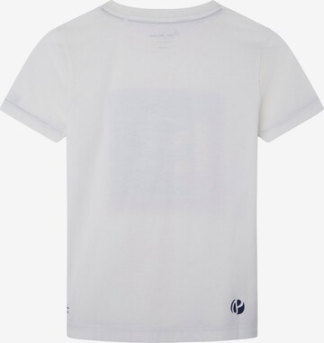 Pepe Jeans T-Shirt 'CAIKEN' in Weiß