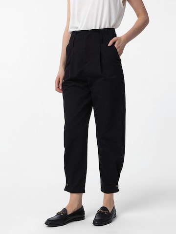 regular Pantaloni con pieghe 'Giada' di Antioch in nero: frontale
